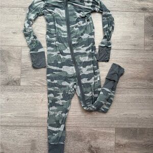 Little Sleepies Green Camo Pajama - 2T